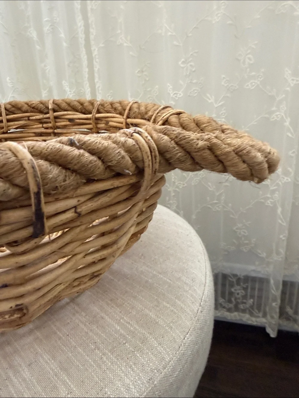 Vintage huge round